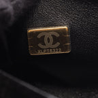Chanel Shoulder Bag Quilted 2-Way Black Fabric Chain — view 5