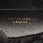 Chanel Shoulder Bag Quilted 2-Way Black Fabric Chain — view 4