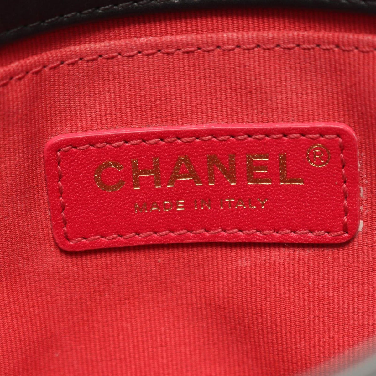 Chanel Shoulder Bag Quilted Small Flap Black Lambskin Chain — view 4