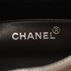 Chanel Backpack Quilted Chain Dark Brown Fabric — view 4