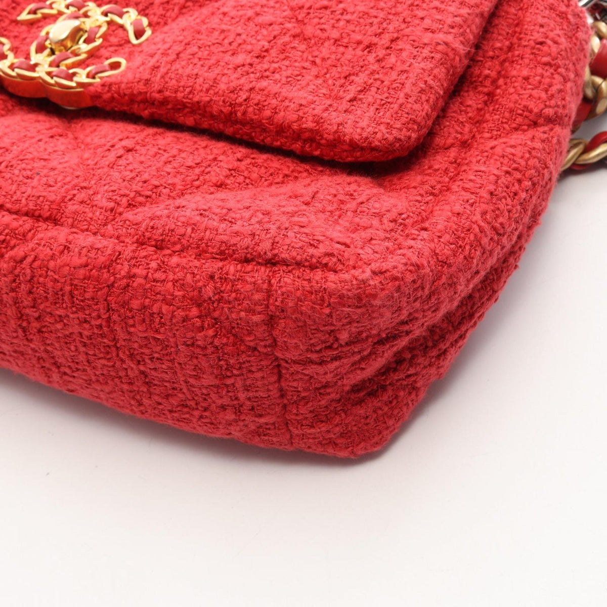 Chanel Shoulder Bag 19 Dixneuf Quilted Combination 2-Way Red Chanel 19 Chain — view 8