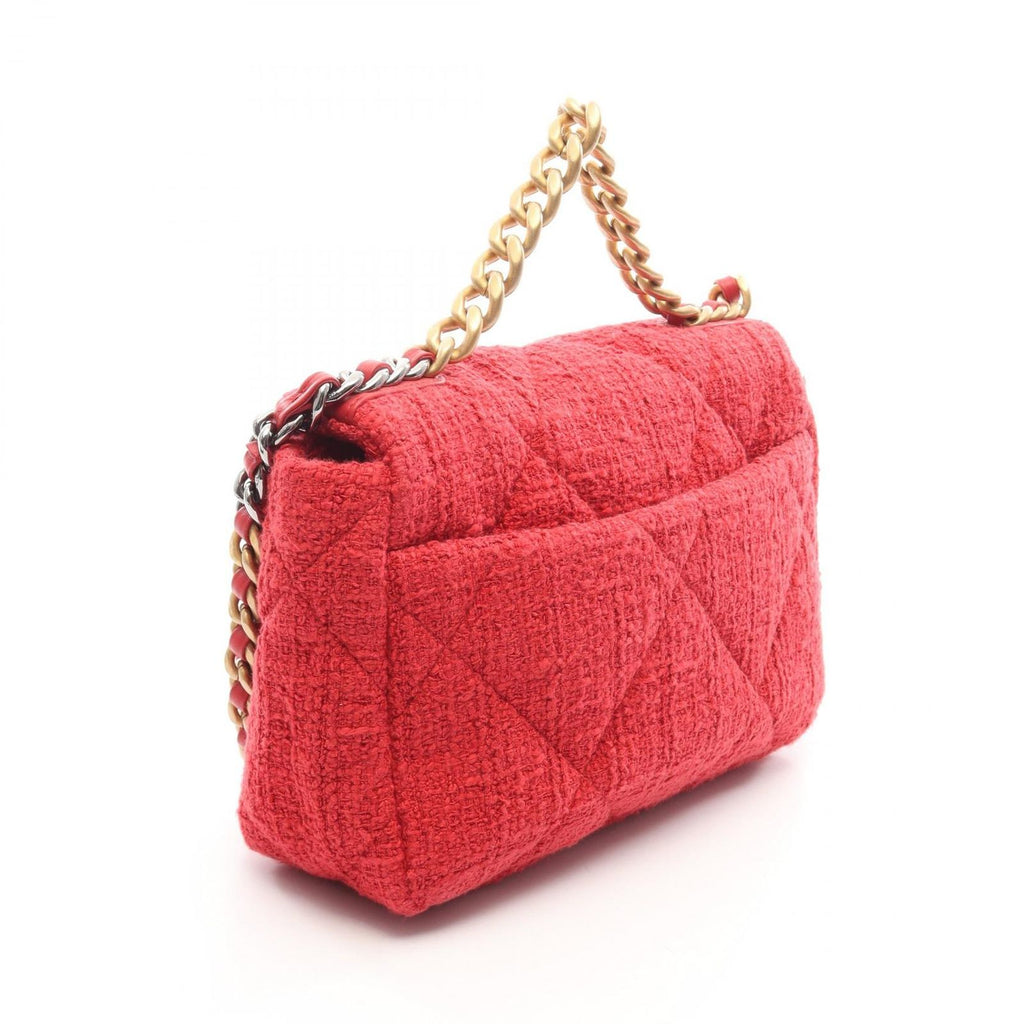 Chanel Shoulder Bag 19 Dixneuf Quilted Combination 2-Way Red Chanel 19 Chain — view 2