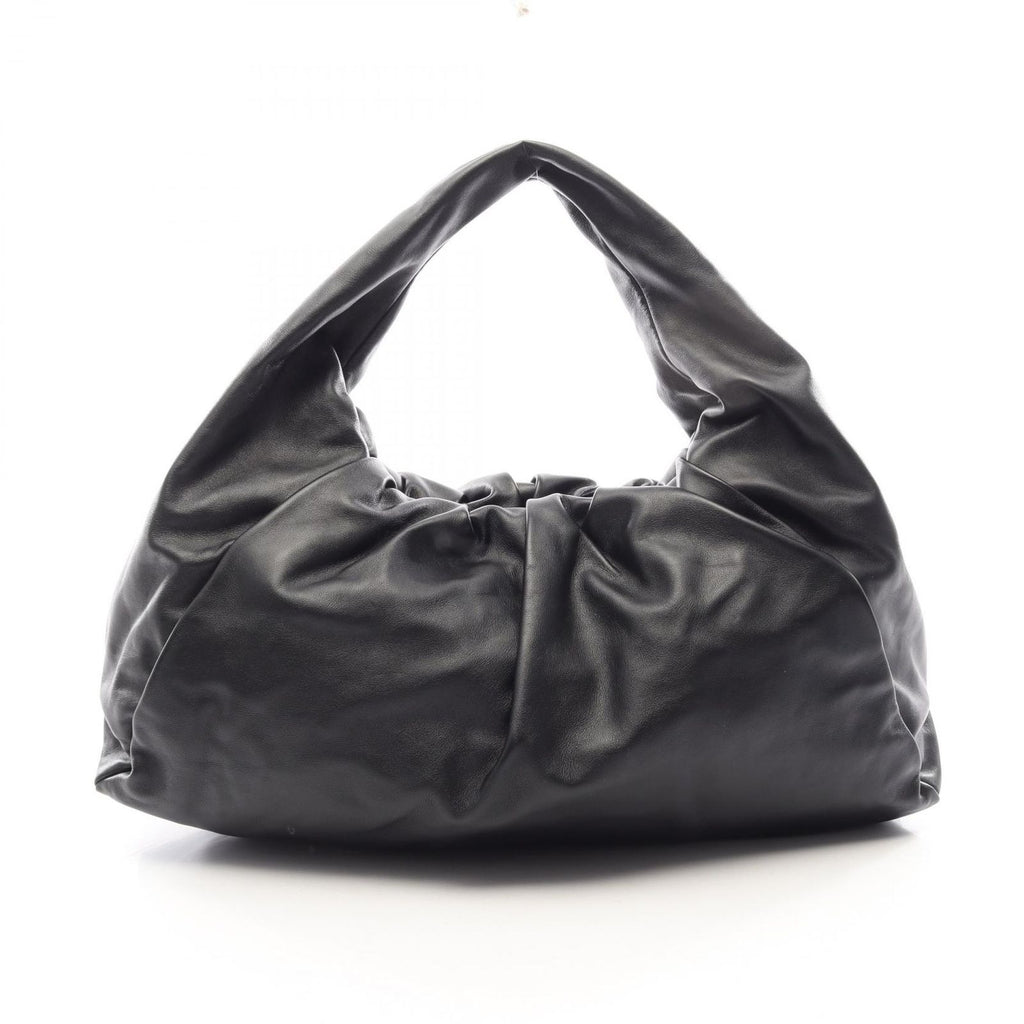 Bottega Veneta Handbag the Shoulder Pouch Black Leather Large