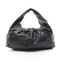 Bottega Veneta Handbag the Shoulder Pouch Black Leather Large