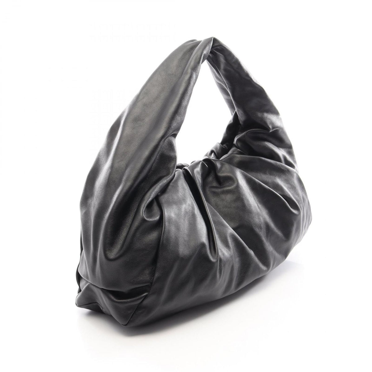 Bottega Veneta Handbag the Shoulder Pouch Black Leather Large — view 2
