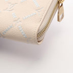 Louis Vuitton Round Wallet Zippy Monogram Empreinte Quartz Couture Leather — view 7
