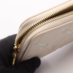 Louis Vuitton Round Wallet Zippy Monogram Empreinte Quartz Couture Leather — view 8