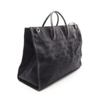 Gucci Shoulder Bag Off the Grid GG Pattern 2-Way Black Gold Leather — view 2