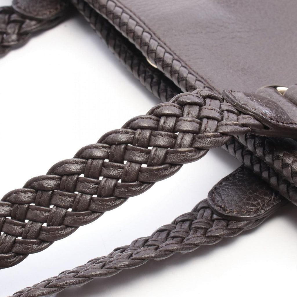 Gucci Tote Bag Marrakech Dark Brown Leather — view 8