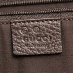 Gucci Tote Bag Marrakech Dark Brown Leather — view 4