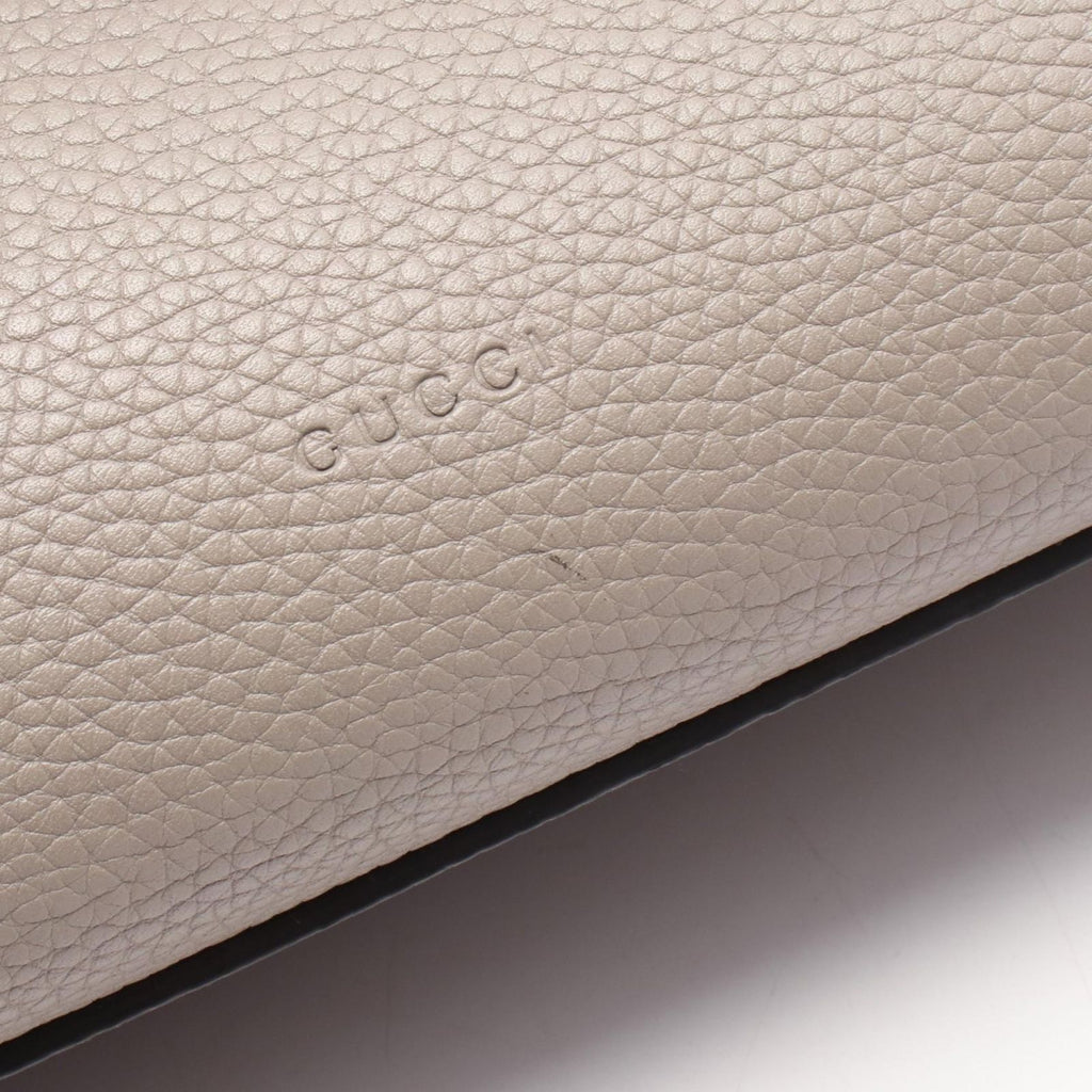 Gucci Handbag Bamboo Daily 2-Way Gray Leather — view 8