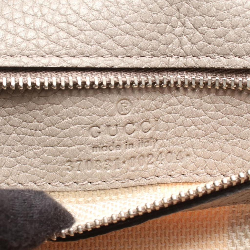 Gucci Handbag Bamboo Daily 2-Way Gray Leather — view 4