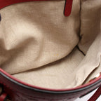 Gucci Tote Bag Micro Guccissima 2-Way Red Leather — view 5