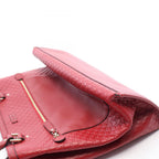 Gucci Tote Bag Micro Guccissima 2-Way Red Leather — view 6