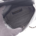 Chanel Shoulder Bag Quilted Chain Around Black Lambskin Small Flap — view 3