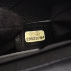 Chanel Shoulder Bag Quilted Chain Around Black Lambskin Small Flap — view 5