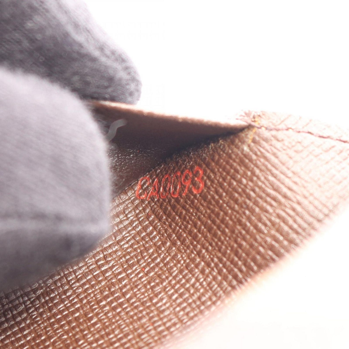 Louis Vuitton Business Card Case Envelope Holder Damier Ebene — view 5