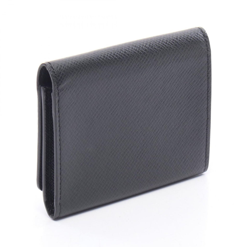 Louis Vuitton Card Case Envelope Business Holder NM Taiga Noir Leather — view 2