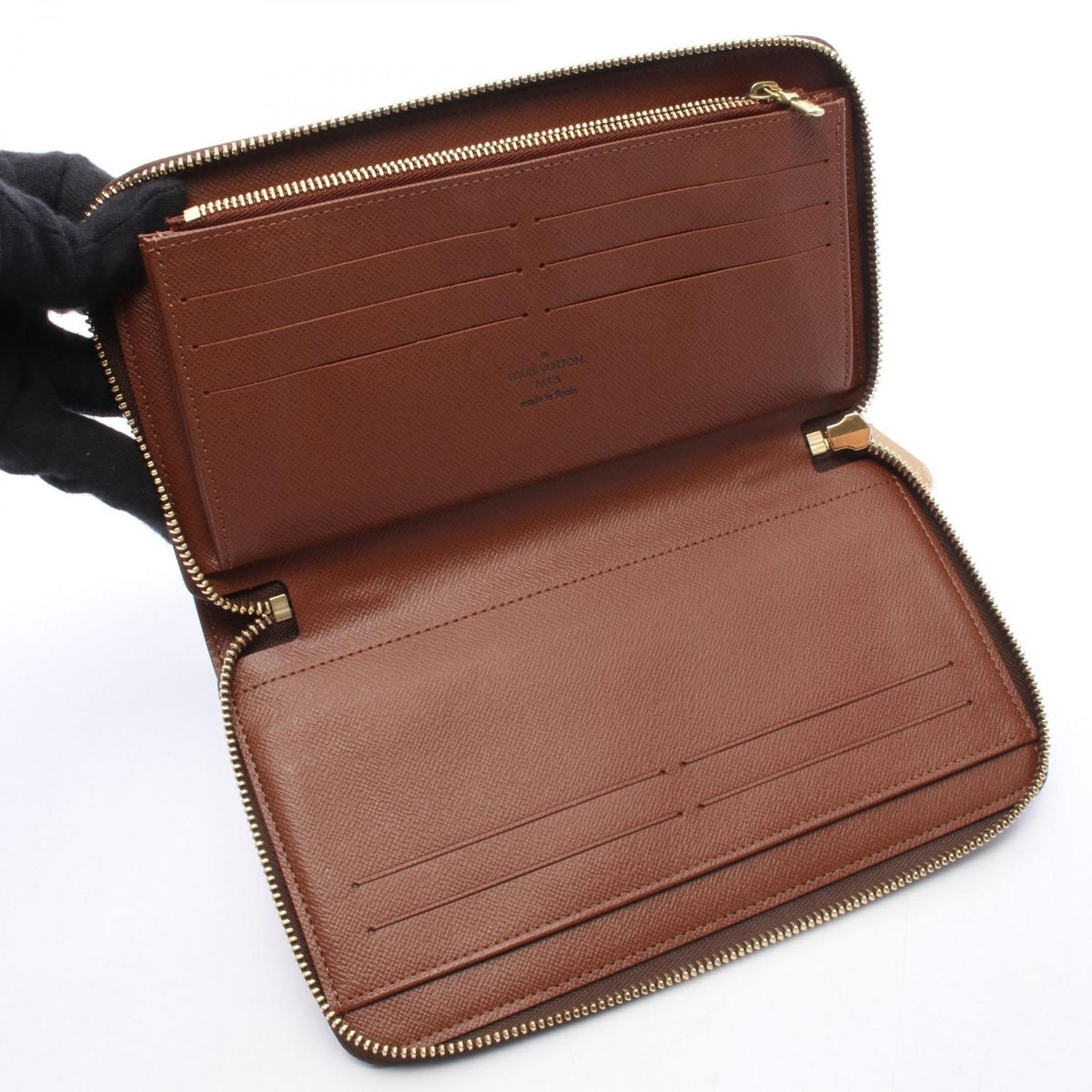 Louis Vuitton Round Wallet Zippy Organizer Monogram — view 3