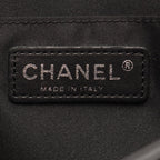Chanel Shoulder Bag Quilted Black Lambskin Flap Chain — view 4