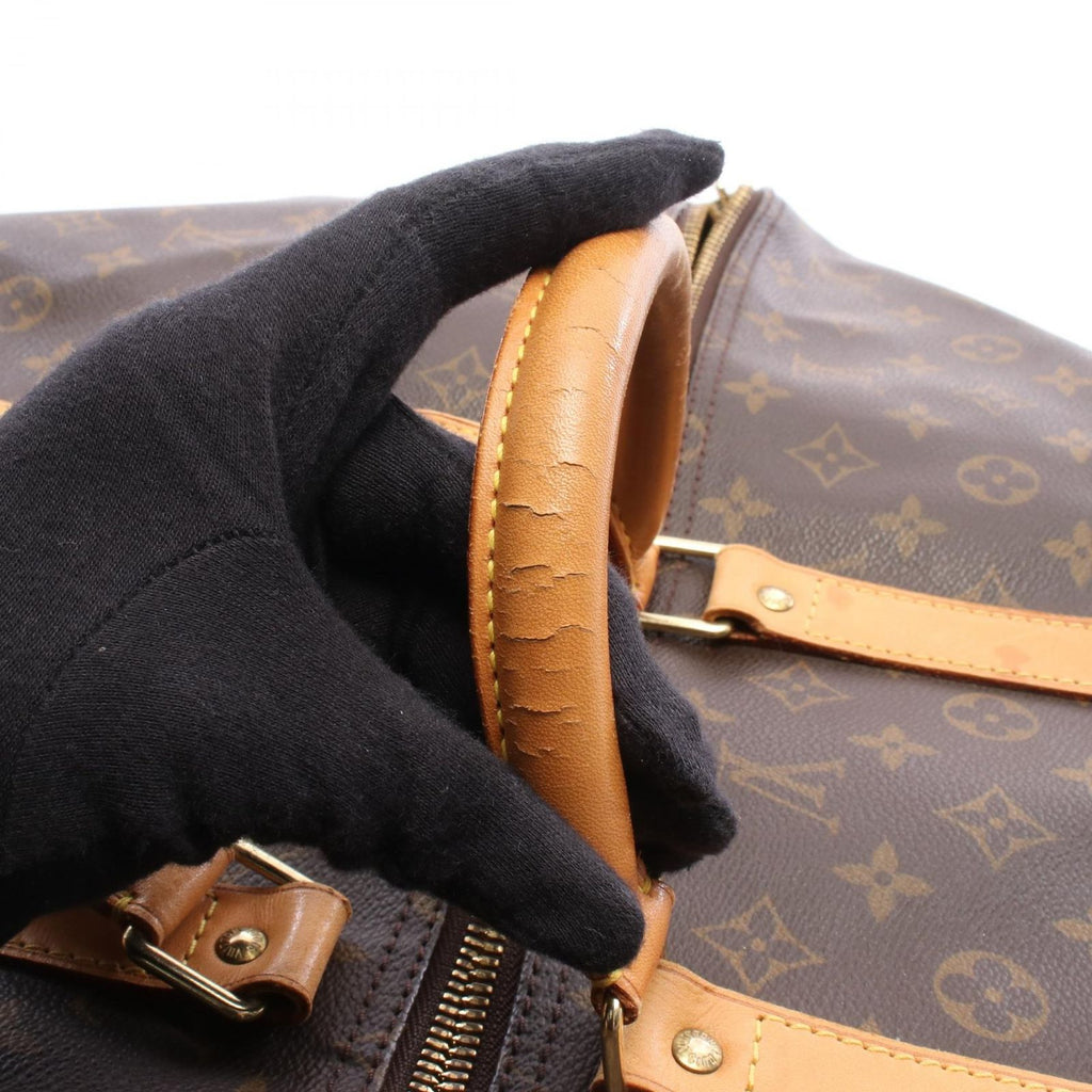 Louis Vuitton Boston Bag Keepall Bandouliere 55 Monogram Leather 55 — view 8