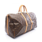 Louis Vuitton Boston Bag Keepall Bandouliere 55 Monogram Leather 55 — view 2