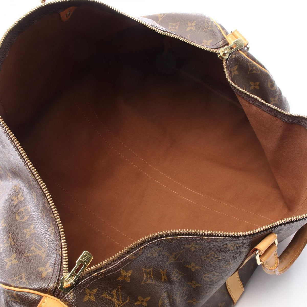 Louis Vuitton Boston Bag Keepall Bandouliere 55 Monogram Leather 55 — view 3