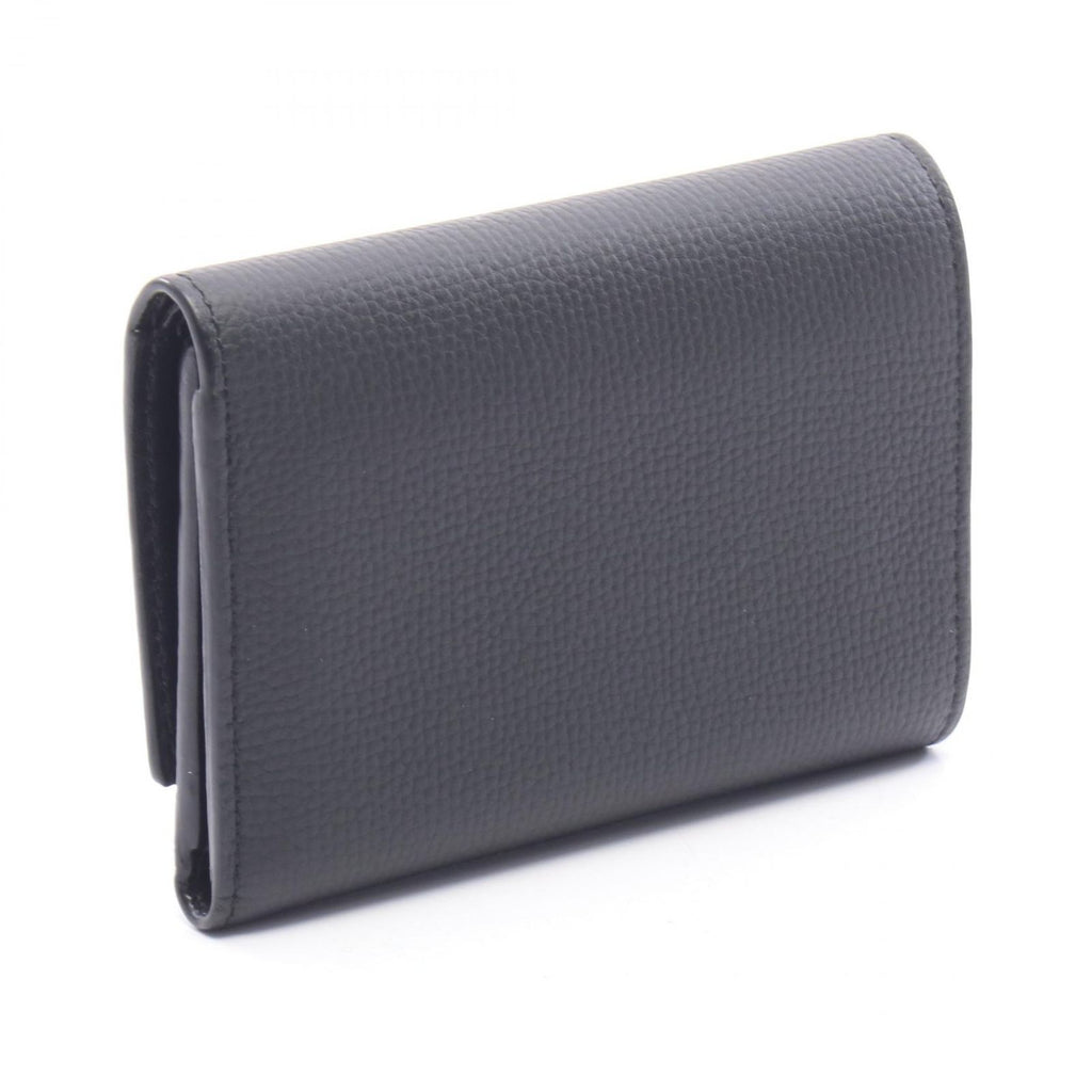 Loewe Trifold Wallet Anagram Black Leather — view 2