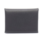 Hermes Coin Purse Calvi Duo Black