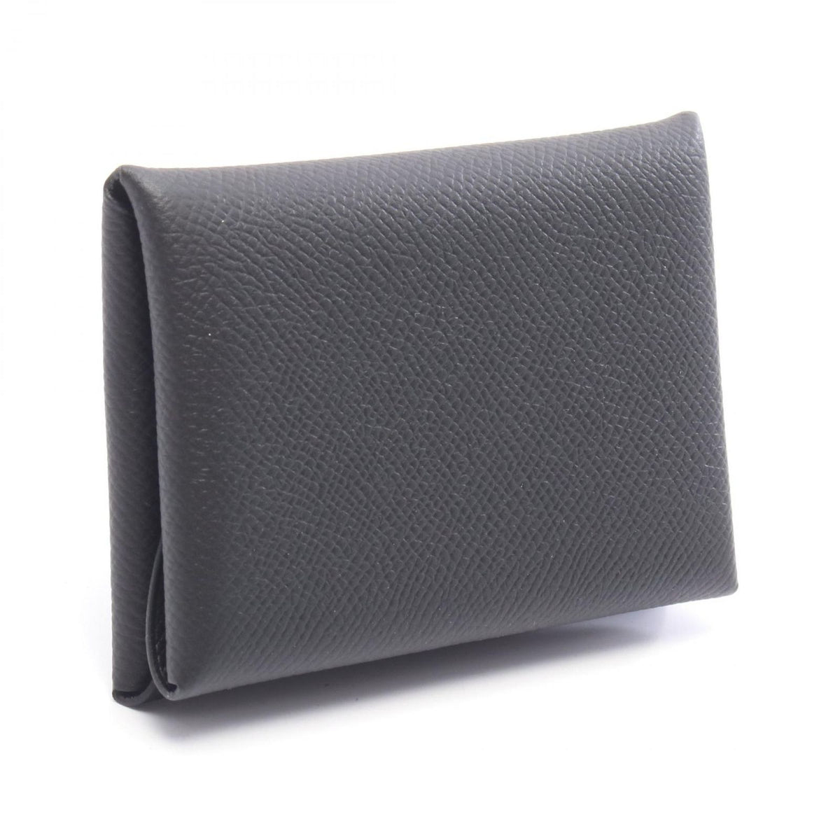 Hermes Coin Purse Calvi Duo Black — view 2