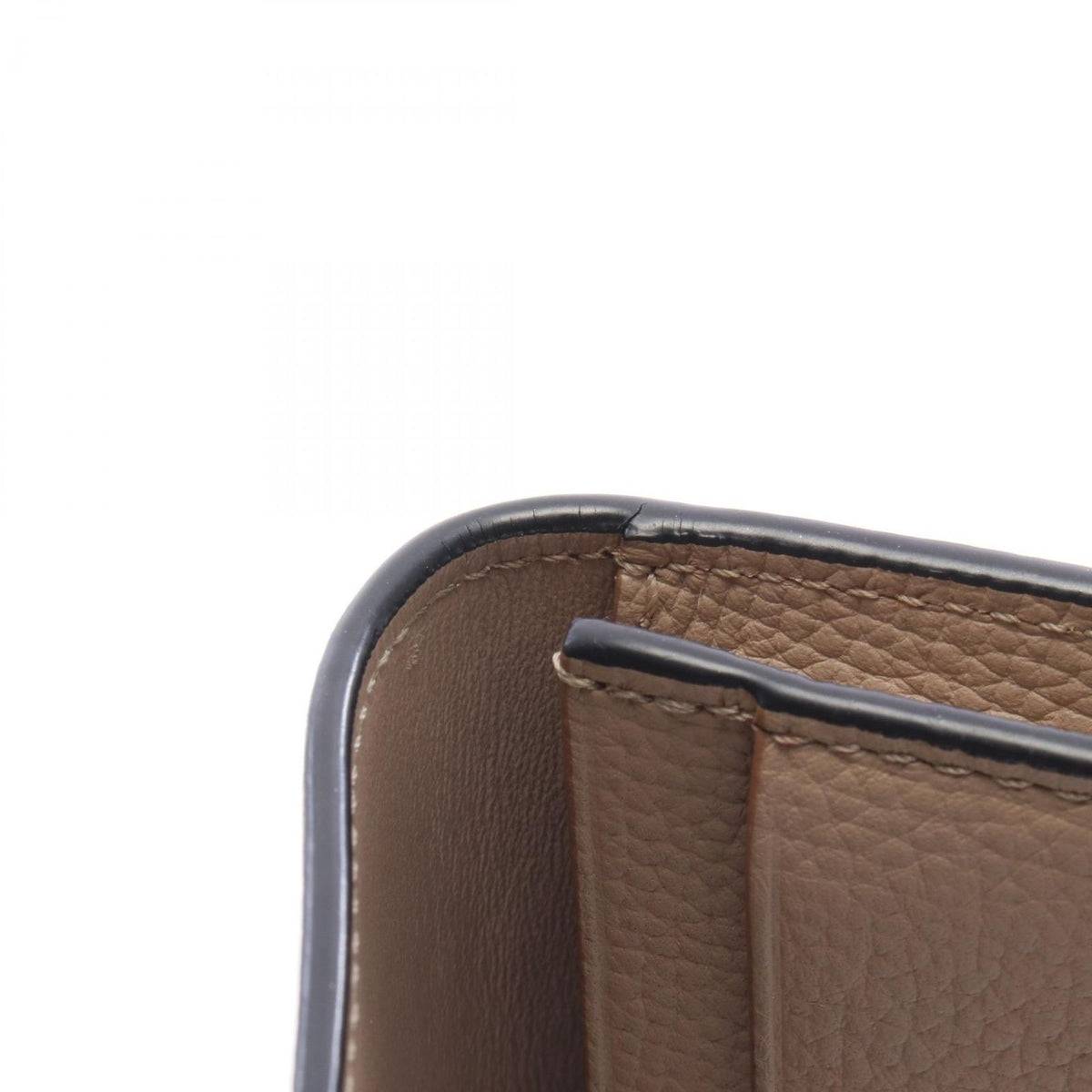 Loewe Card Case Anagram Beige Leather — view 5