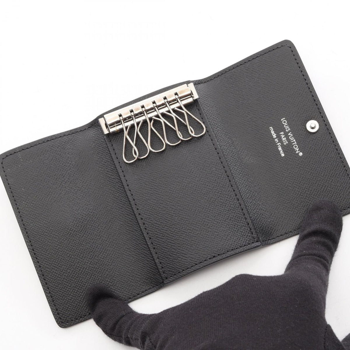 Louis Vuitton Key Case Multicles 6 Monogram Eclipse 6 Key Holder — view 3