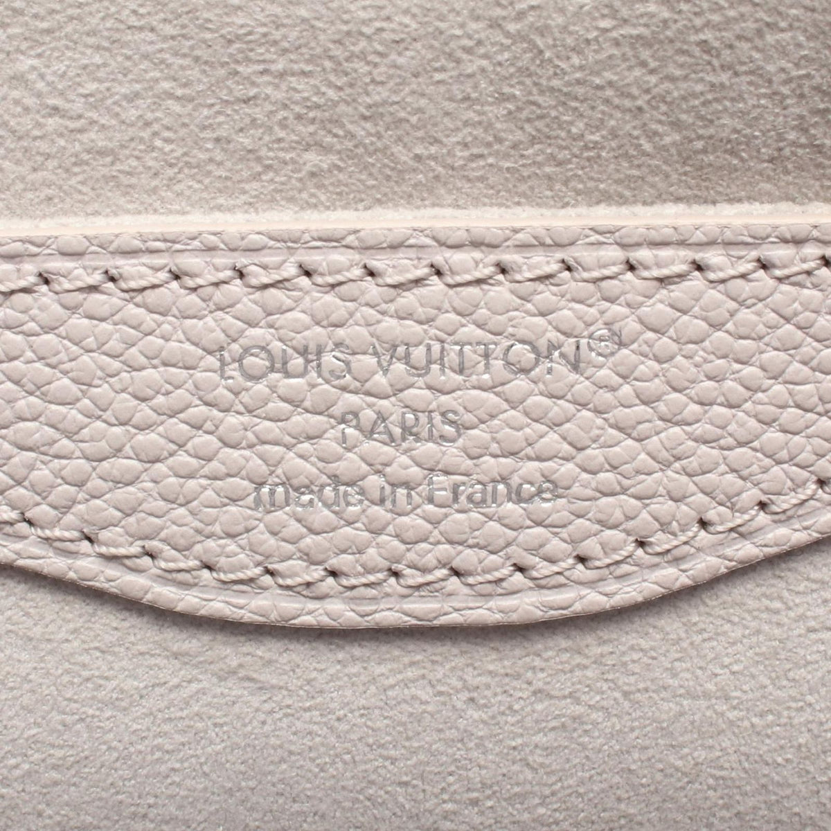 Louis Vuitton Handbag Boulogne NM Bicolor Monogram Empreinte Blume White Quartz — view 4
