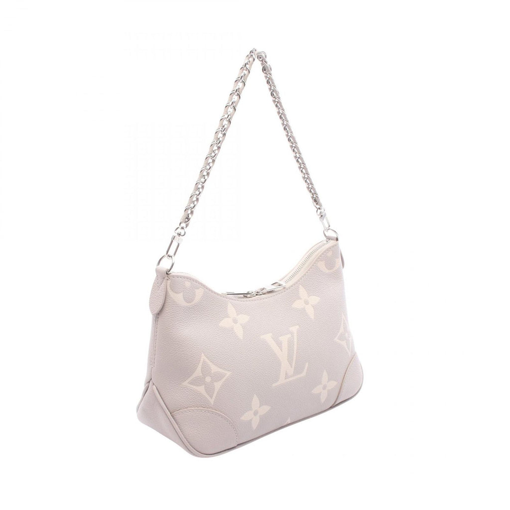 Louis Vuitton Handbag Boulogne NM Bicolor Monogram Empreinte Blume White Quartz — view 2