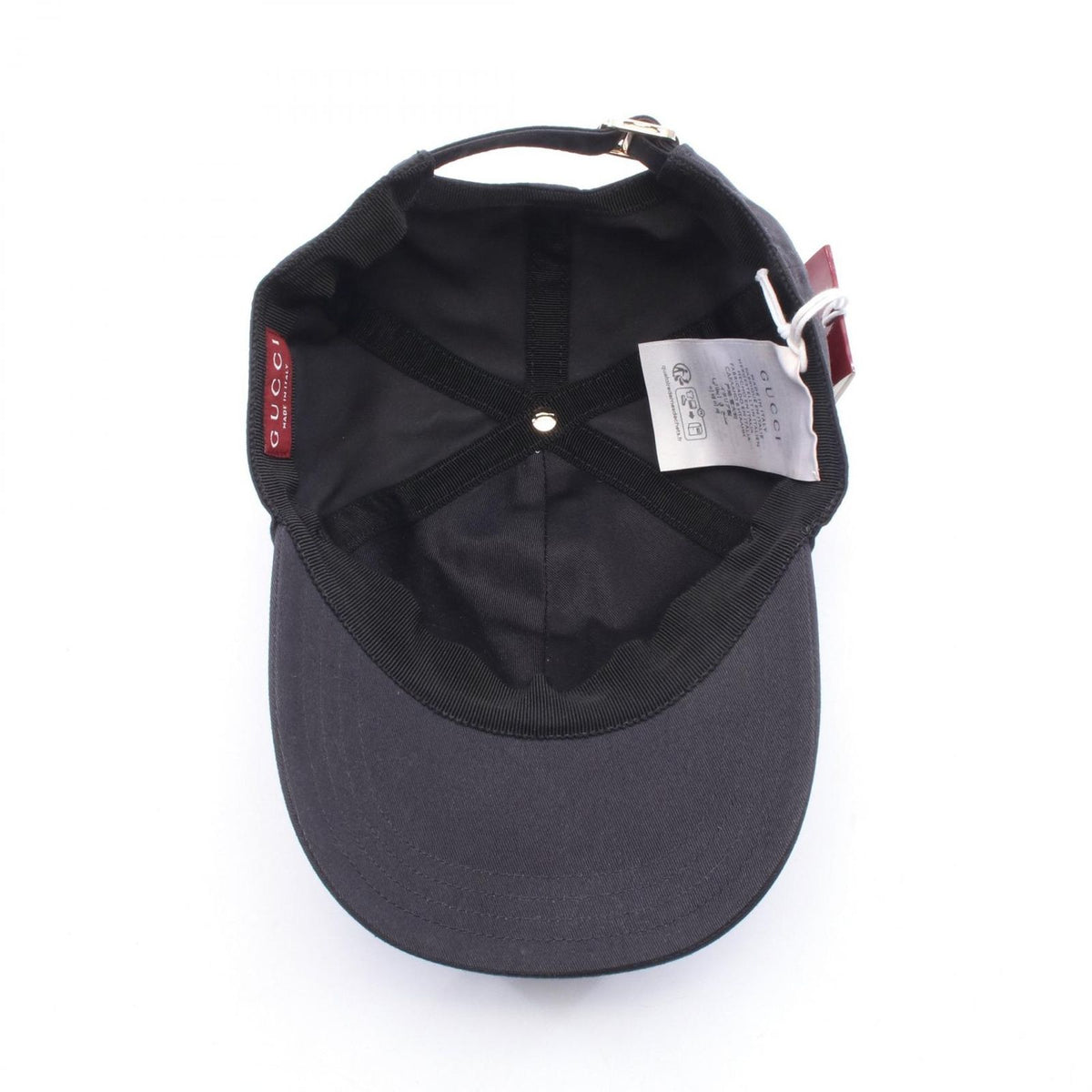 Gucci Cap Logo Embroidery Cotton Cap Hat — view 3