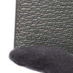 Gucci Trifold Wallet Double G Dark Gray Leather — view 4