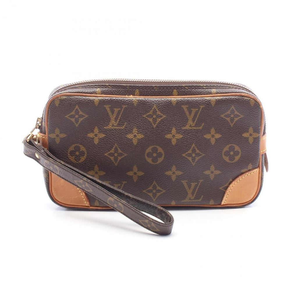 Louis Vuitton Clutch Marly Dragonne PM Leather