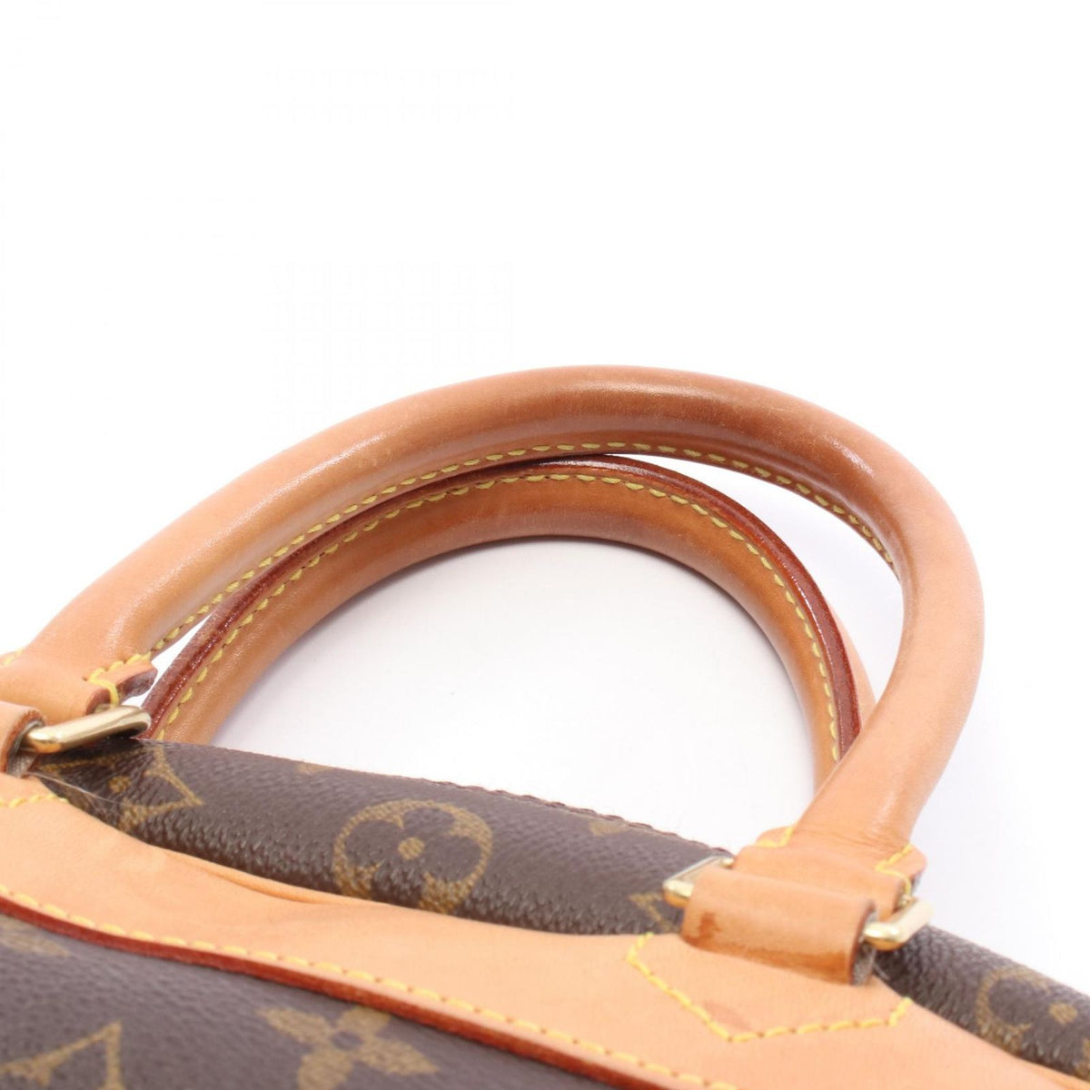 Louis Vuitton Handbag Deauville Bowling Vanity Leather — view 7