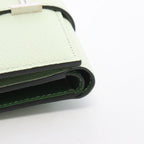Hermes Trifold Wallet Bearn Combine Verso Vert Fizz Yucca Leather — view 7