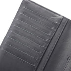 Chanel Bifold Wallet CC Logo Black Caviar Leather Zip — view 8