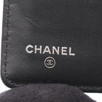Chanel Bifold Wallet CC Logo Black Caviar Leather Zip — view 5