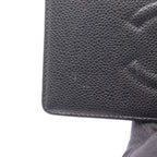 Chanel Bifold Wallet CC Logo Black Caviar Leather Zip — view 7
