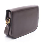 Celine Shoulder Bag Horse Carriage Dark Brown Leather — view 2