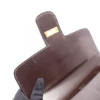 Celine Shoulder Bag Horse Carriage Dark Brown Leather — view 6