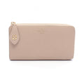 Louis Vuitton L Shape Zipper Wallet Portefeuille Comet Galet Leather