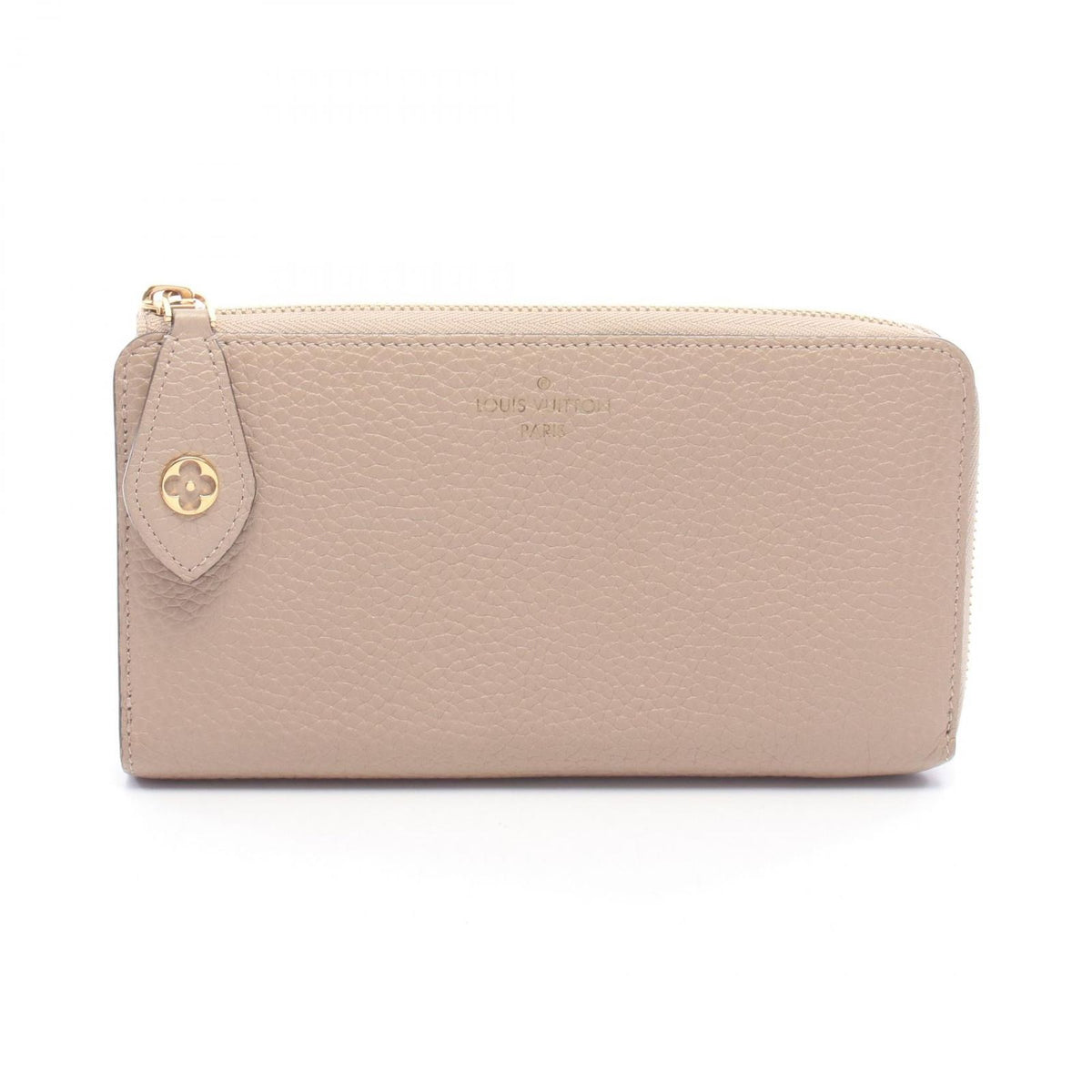 Louis Vuitton L Shape Zipper Wallet Portefeuille Comet Galet Leather