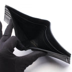 Bottega Veneta Bifold Wallet Intrecciato Black Leather — view 6