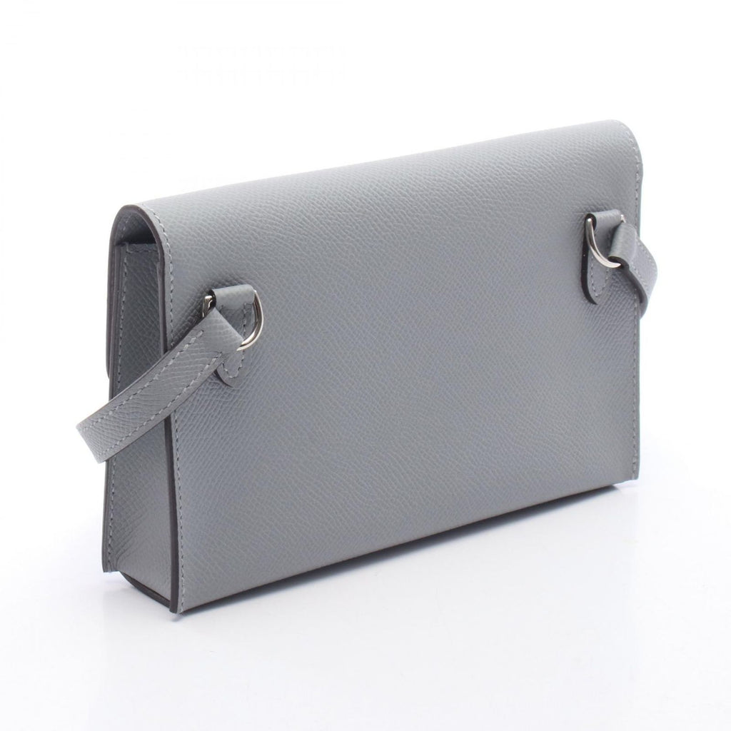 Hermes Shoulder Bag Nappe-to-Go Gray Pantin Leather — view 2