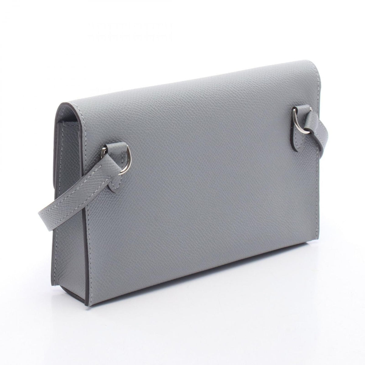 Hermes Shoulder Bag Nappe-to-Go Gray Pantin Leather — view 2