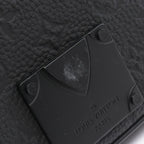 Louis Vuitton Waist Bag S Lock Noir Leather — view 5